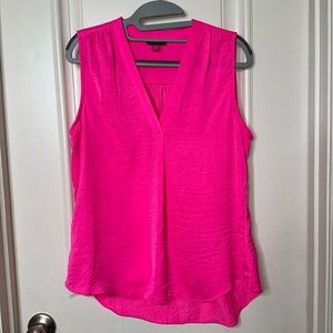 Vince Camuto sleeveless blouse.  Hot pink size M
